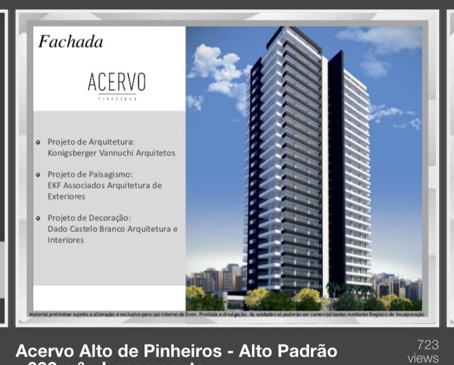 Captação de Apartamento a venda na Rua Simão Álvares, Pinheiros, São Paulo, SP